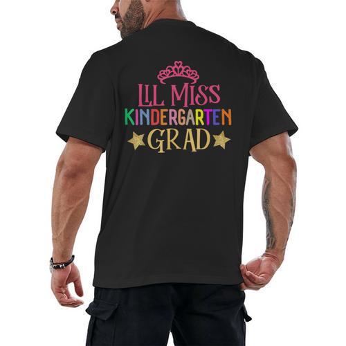 Kindergarten Graduation Shirts 2019 Girls Graduate T Shirt Men's Back Print T-Shirt - Best Gift Smart
