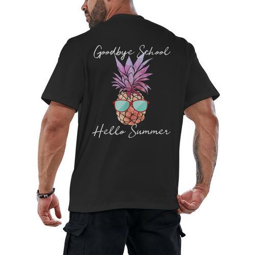 Last Day Of School Shirt Teacher Tee Graduation Men Women Kids Men's Back Print T-Shirt - Best Gift Smart