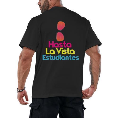 Last Day Of School Spanish Teacher Graduation T-Shirt For Men Women Kids Men's Back Print T-Shirt - Best Gift Smart