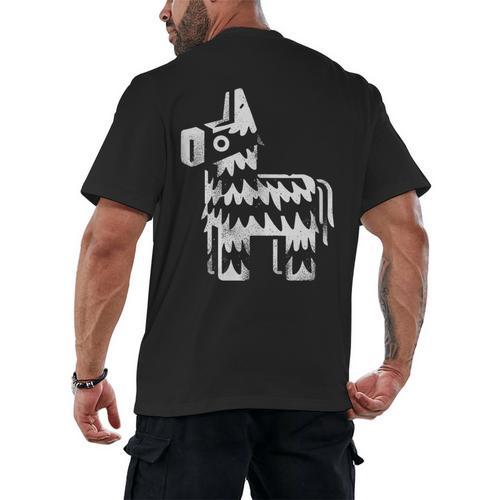 Lone Vibes Celebration Individualistic Introvert Party Men's Back Print T-Shirt - Raresse