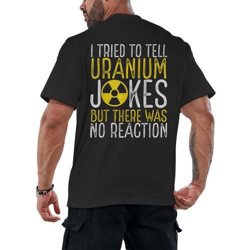 Nuclear Engineer Student Graduation Nuclear Engineering Men's Back Print T-Shirt - Best Gift Smart