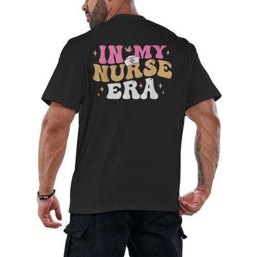 In My Nurse Era Nursing School Graduation Women Men's Back Print T-Shirt - Best Gift Smart
