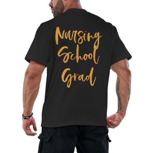 Nurse Pinning Ceremony Nursing School Graduation Shirts Men's Back Print T-Shirt - Best Gift Smart