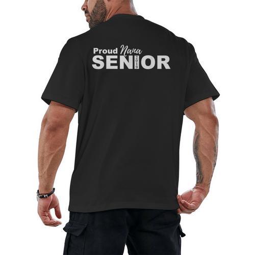 Proud Nana Class Of 2019 Graduation Senior T-Shirt Men's Back Print T-Shirt - Best Gift Smart