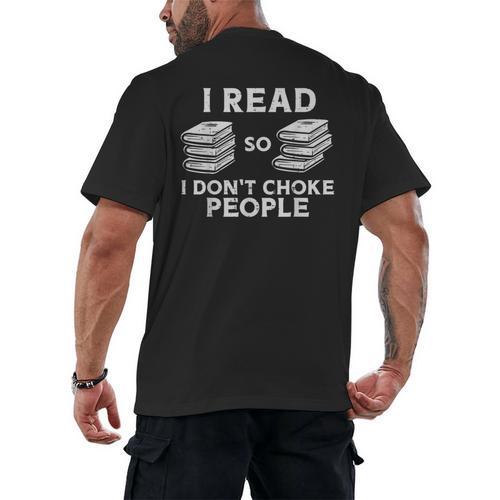 I Read Reading Book Librarian Across America Men Women Kids Men's Back Print T-Shirt - Bookorys DE