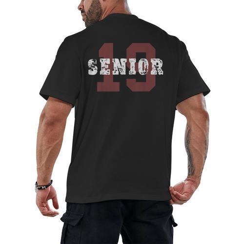 Senior Class Of 2019 Graduation Graduate School Men's Back Print T-Shirt - Best Gift Smart