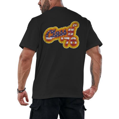 Vintage Class Of 1976 Bicentennial Graduation Year Men's Back Print T-Shirt - Best Gift Smart