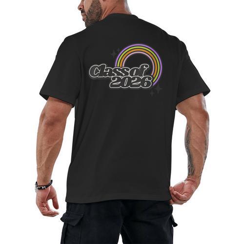 Women's Class Of 2026 Graduation Special Occasion Men's Back Print T-Shirt - Best Gift Smart