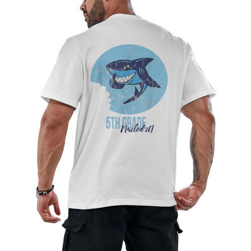 5th Grade Graduation Shirt Men's Back Print T-Shirt - Best Gift Smart