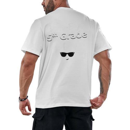 Class Of 2020 Fifth Grade Graduation Men's Back Print T-Shirt - Best Gift Smart