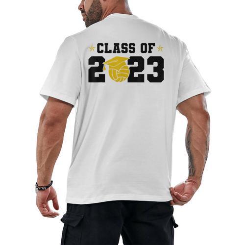 Class Of 2023 Graduation Waterpolo Senior 2023 Men's Back Print T-Shirt - Best Gift Smart