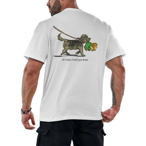 Corduroy Time I Took You Home Teddy Bear Children's Book Men's Back Print T-Shirt - Bookorys