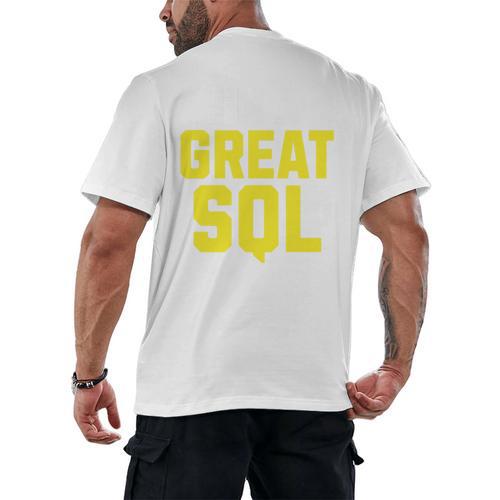 I'm A Great SQL Introvert Saying Inbound Marketing Premium Tri-Blend Men's Back Print T-Shirt - Raresse