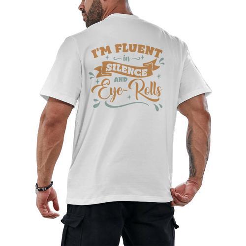 For Introverts For Introverts Men's Back Print T-Shirt - Raresse