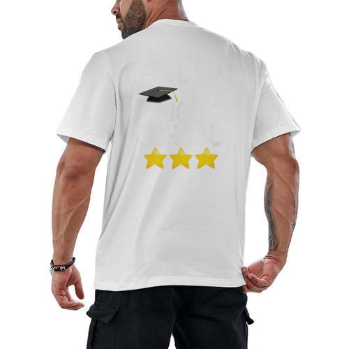 Level Up High School 8th Grade Graduation T-Shirt Men's Back Print T-Shirt - Best Gift Smart