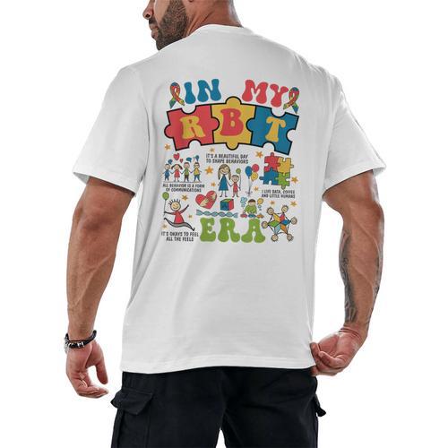 In My Rbt Era Registered Behavior Technician Aba Graduation Men's Back Print T-Shirt - Best Gift Smart