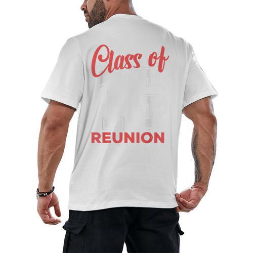 Reunion 2016 Class Of 2016 Matching Graduation High School Men's Back Print T-Shirt - Best Gift Smart