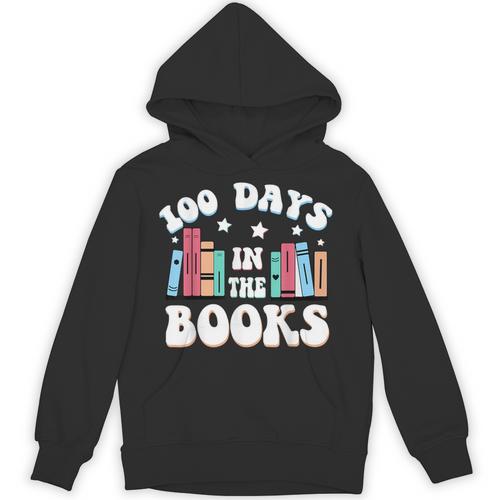 100 Days In The Books School Reading Celebration Unisex Hoodie - Bookorys