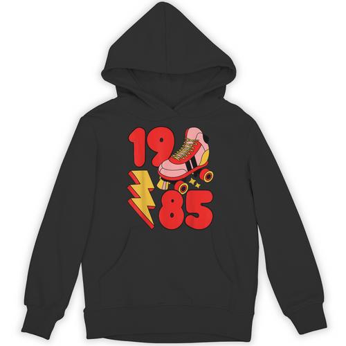 1985 Retro Roller Skate Vintage 80s Nostalgia Collector Unisex Hoodie - Figerry