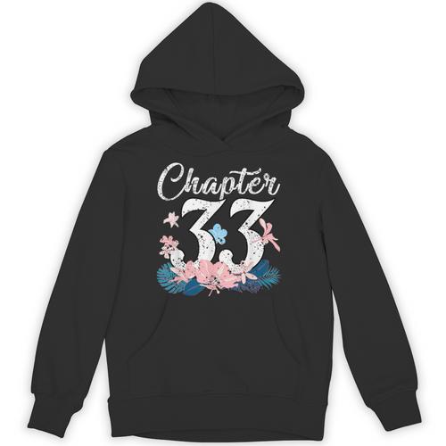 1988 Happy Birthday Chapter 33 Year Old Women Book Lover Unisex Hoodie - Bookorys