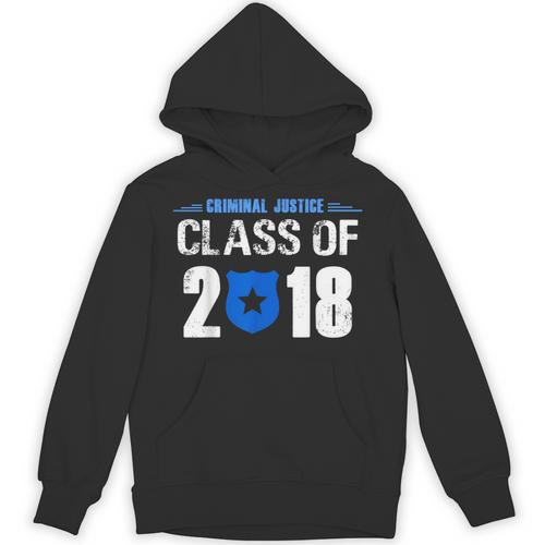 2018 Criminal Justice Graduation Shirt Criminal Justice Unisex Hoodie - Best Gift Smart