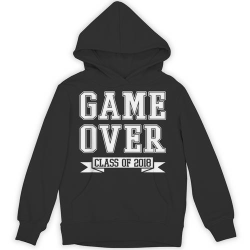2018 Game Over College High School Graduation Senior Shirt Unisex Hoodie - Best Gift Smart