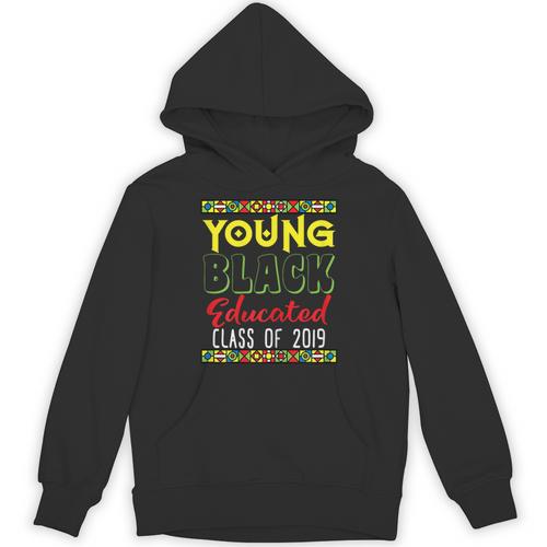 2019 African American High School Graduation Senior T Shirt Unisex Hoodie - Best Gift Smart
