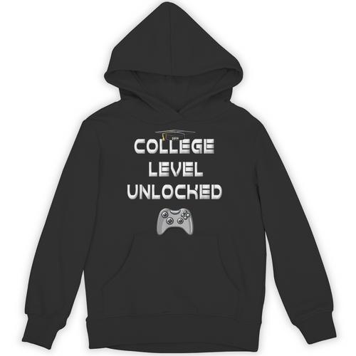 2019 High School Graduation College Level Unlocked Tee Unisex Hoodie - Best Gift Smart