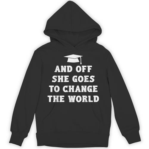 2019 Inspirational Graduation For Her Unisex Hoodie - Best Gift Smart