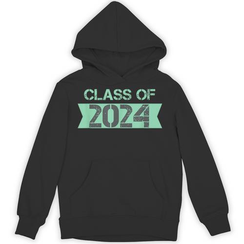 2024 Senior Class Graduation Shirt Graduate Unisex Hoodie - Best Gift Smart