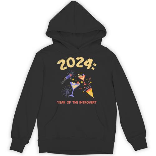 2024 Year Of The Introvert New Year Adventures Unisex Hoodie - Raresse