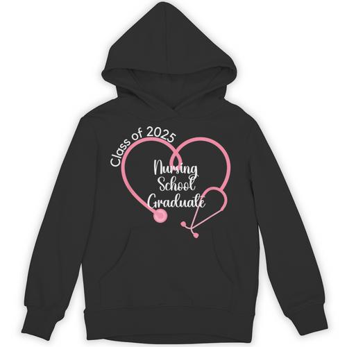 2025 Nursing School Graduate Nurse Graduation Unisex Hoodie - Best Gift Smart