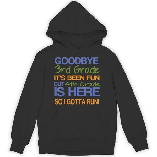 3rd Grade Graduation To 4th T-Shirt Kids Tee Fourth Unisex Hoodie - Best Gift Smart