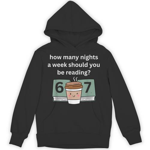 67 Meme English Teacher Reading Book Lover Humor Unisex Hoodie - Bookorys