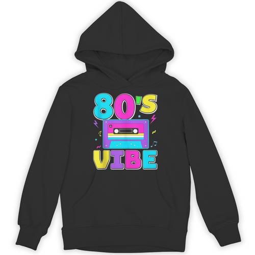 80's Vibe Retro Style Cassette Tape Nostalgia 1980s Party Unisex Hoodie - Figerry