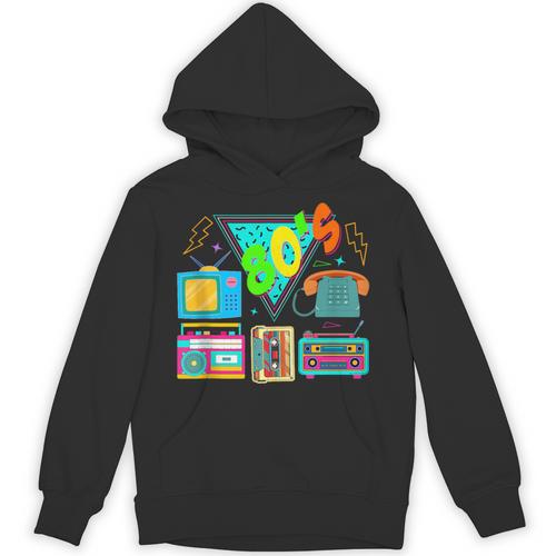 80's Vintage Cassette Tape Nostalgia Mixtape Era 1980s Retro Unisex Hoodie - Figerry