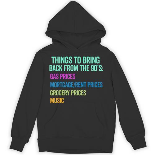 90's Lover Nineties 1990's Born Nostalgia Politics Unisex Hoodie - Figerry