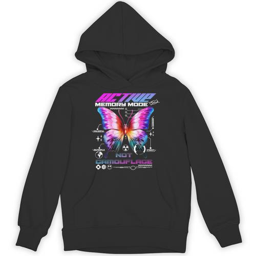 Active Memory Butterfly Unisex Hoodie - Easessy