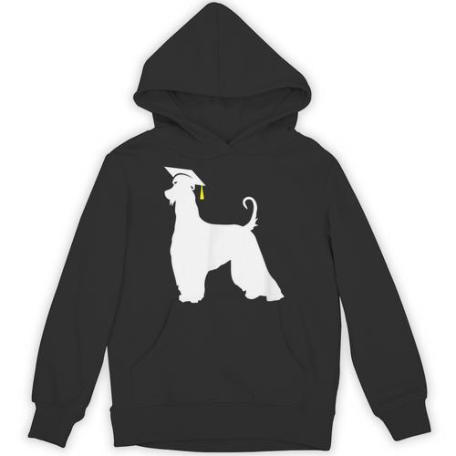 Afghan Hound Graduation Dog Graduate Men Women Kids Unisex Hoodie - Best Gift Smart