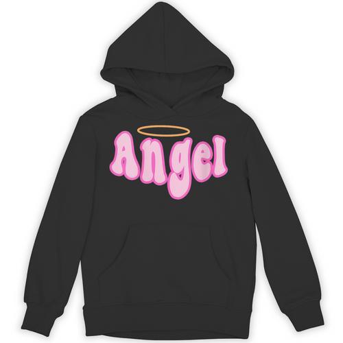 Angel Y2k Aesthetic 2000s Millennial Nostalgia Retro Pink Unisex Hoodie - Figerry