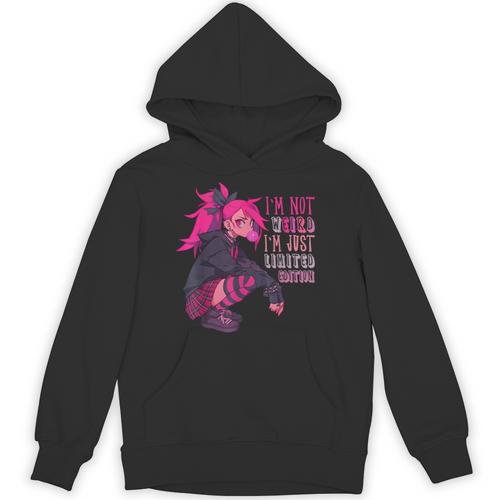 Anime Girl I'm Not Weird Just Limited Edition Introvert Goth Unisex Hoodie - Raresse