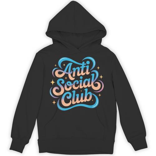 Anti-Social Club Introvert Humor Unisex Hoodie - Raresse
