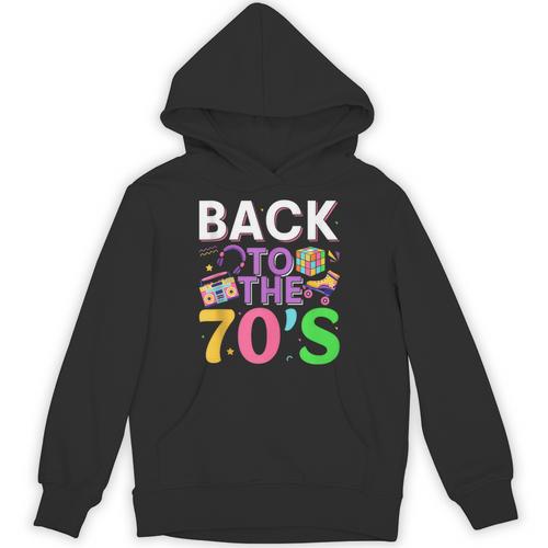 Back To The 70's Mixtape Era Nostalgia Retro 1970 70's Style Unisex Hoodie - Figerry