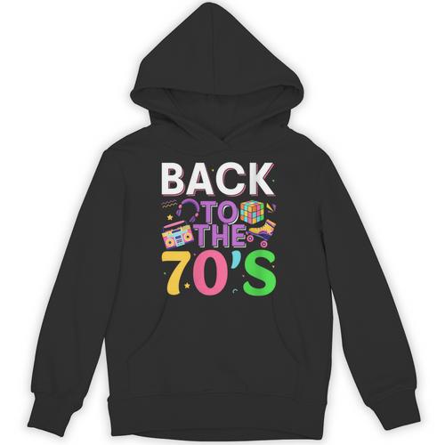 Back To The 70's Mixtape Era Nostalgia Retro 1970 70's Style Unisex Hoodie - Figerry