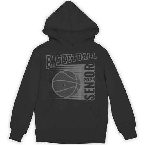 Basketball Senior For Boys &Girls Class 2025 Graduation Unisex Hoodie - Best Gift Smart