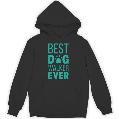 Best Dog Walker Ever Graduation New Shirt Dog Lover Unisex Hoodie - Best Gift Smart