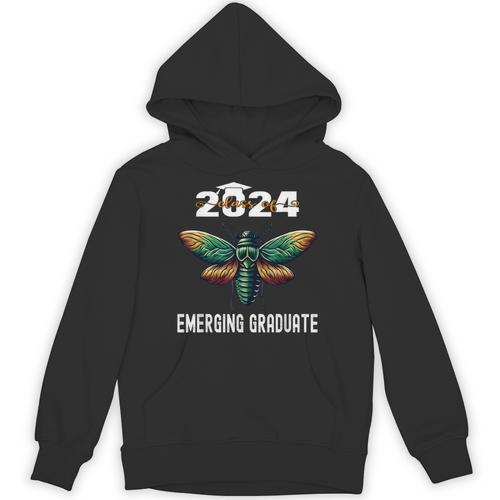 Biology Class Of 2024 Emerging Graduation For Him Unisex Hoodie - Best Gift Smart