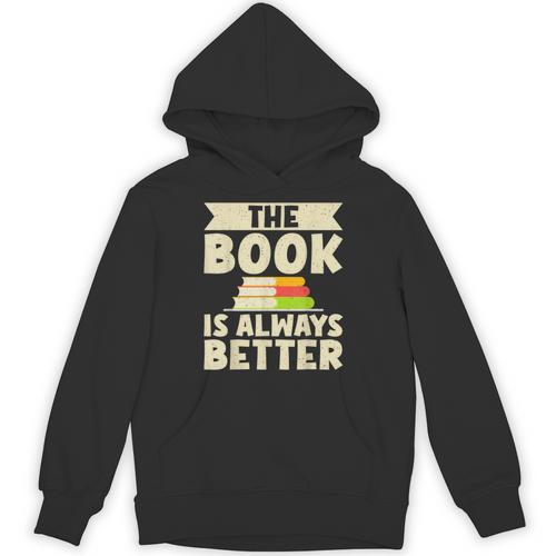 The Book Is Always Better Thriller Unisex Hoodie - Bookorys CA