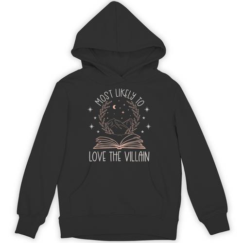 Book Club Shirts For Women Most Likely To Love Villain Unisex Hoodie - Bookorys