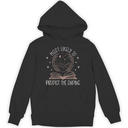 Book Club Shirts For Women Most Likely To Predict End Unisex Hoodie - Bookorys